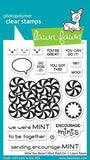 Lawn Fawn HOW YOU BEAN? ADD-ON Clear Stamps 4"X3" 18pc Scrapbooksrus 