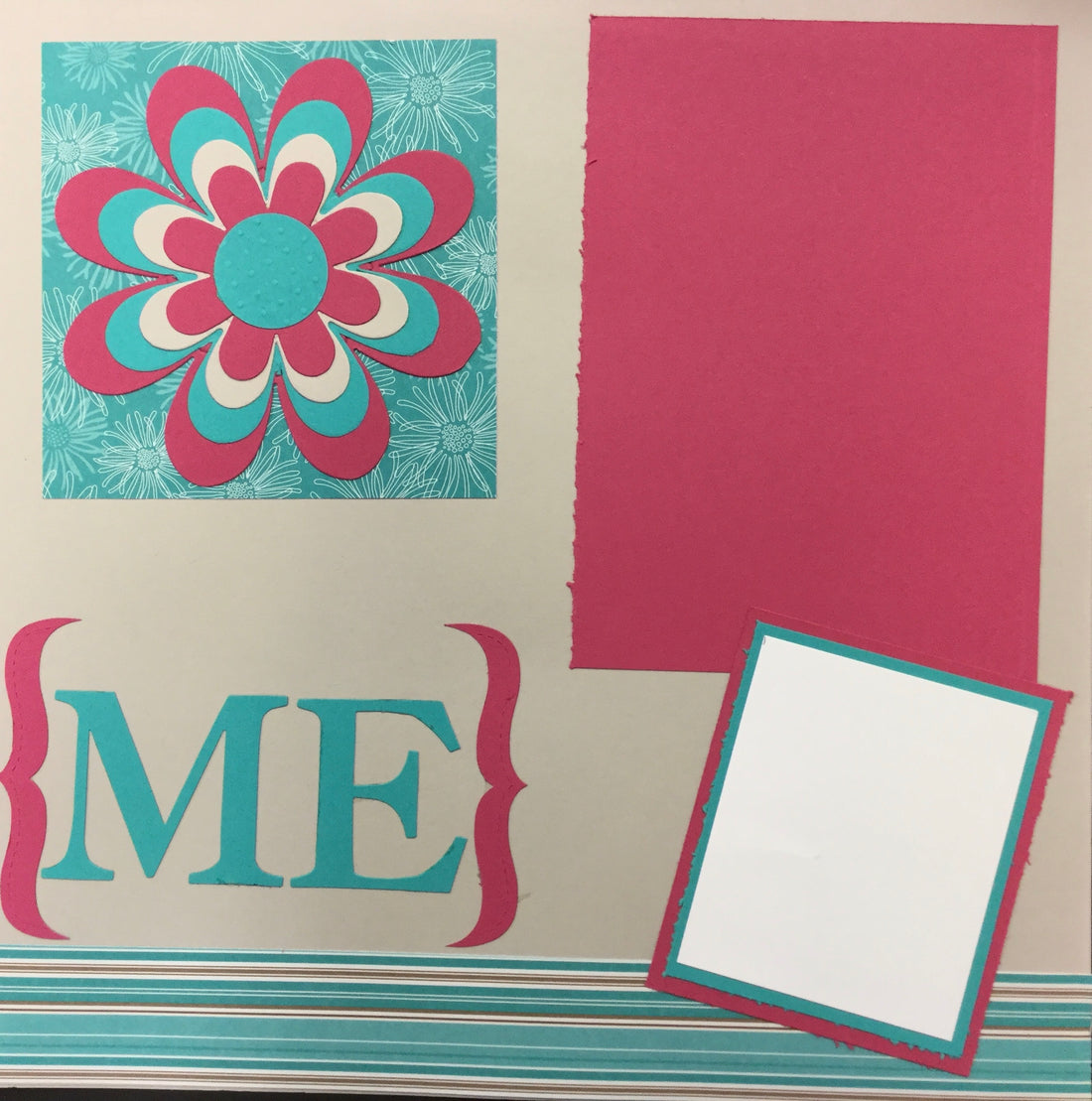 Premade Pages A FEW OF MY FAVORITE THINGS 12"X12" (2) Scrapbook Pages Scrapbooksrus