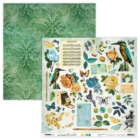 Studio Light NEW AWAKENING 12”x12” Scrapbook Paper SCRAP40 Scrapbooksrus