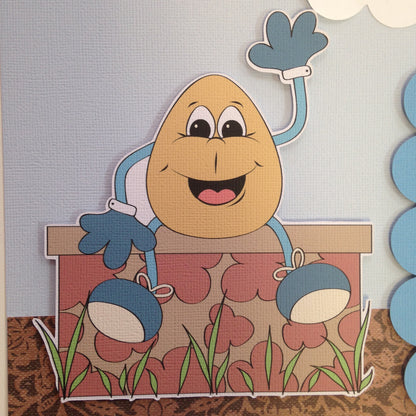 Page Kit (2) 12x12 Scrapbook HUMPTY DUMPTY NURSURY RHYMES - Scrapbook Kyandyland