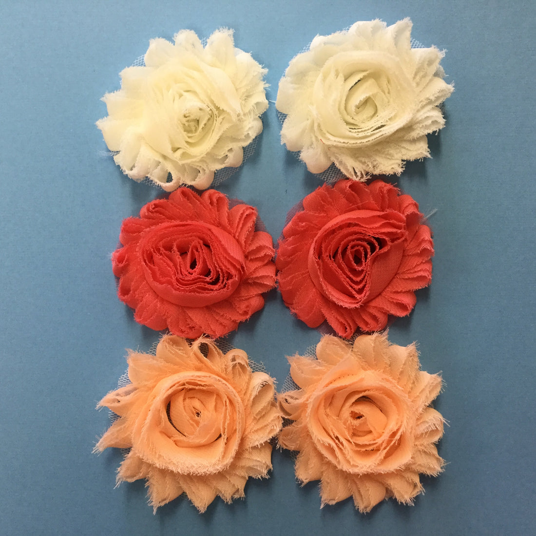 Large Flowers 6pc Scrapbooksrus