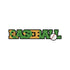 BASEBALL DIMENSIONAL WORD Laser Cuts 3"X12" 1pc Scrapbooksrus 