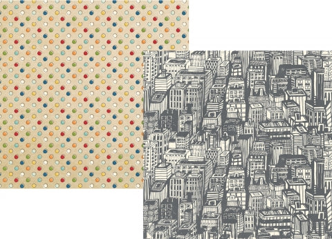 Simple Stories Travel Notes OFF THE GRID 12x12 Scrapbook Paper Scrapbooksrus