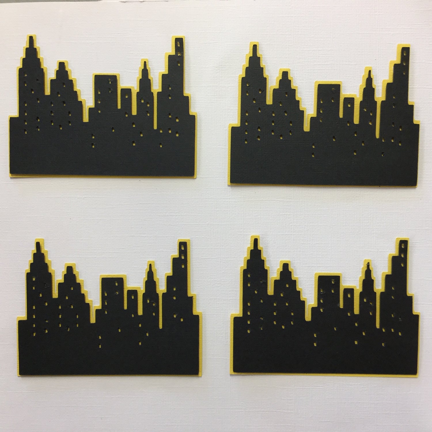 CITY SKYLINE Custom Scrapbook Die Cut Scrapbooksrus 