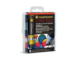 Chameleon Color Tops PRIMARY TONES Alcohol Markers Pens 5pc Scrapbooksrus 