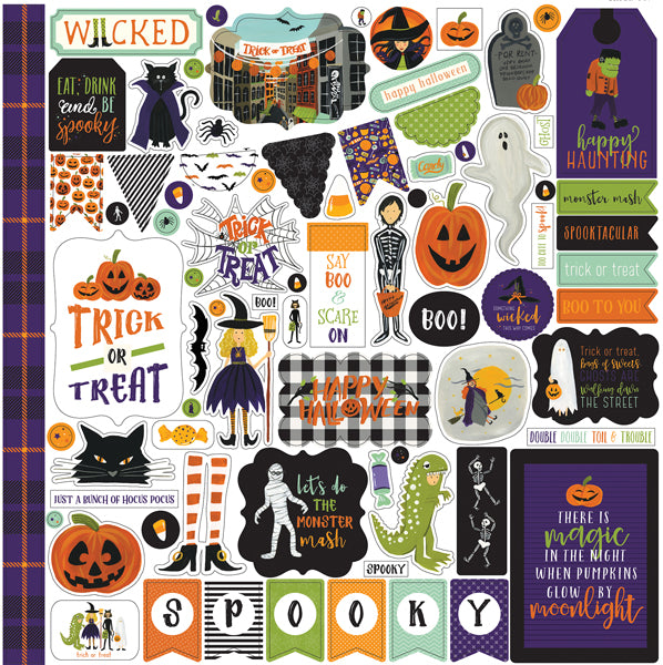 Echo Park  12&quot;x12&quot; HOCUS POCUS 13pc COLLECTION KIT Scrapbooksrus 