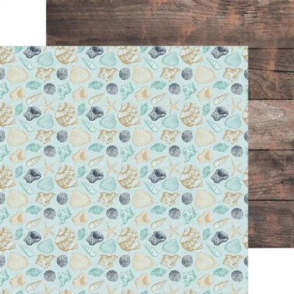 Kaisercraft Uncharted Waters Collection TIDE POOL 12&quot;X12&quot; Scrapbook Paper Scrapbooksrus 