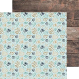 Kaisercraft Uncharted Waters Collection TIDE POOL 12"X12" Scrapbook Paper Scrapbooksrus 