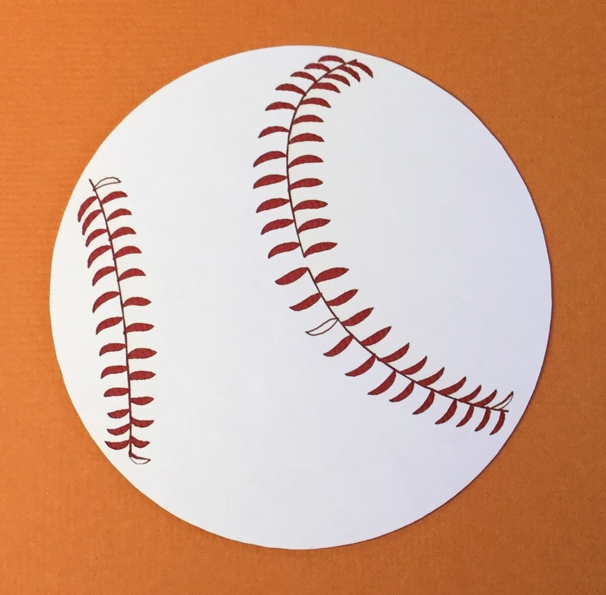 BASEBALL Laser Cuts 1pc Scrapbooksrus 