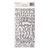 American Crafts SENTIMENT Foil Letter Stickers Scrapbooksrus 