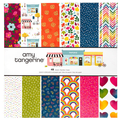 Amy Tangerine SLICE OF LIFE 12&quot;X12&quot; Paper Pad Scrapbooksrus 