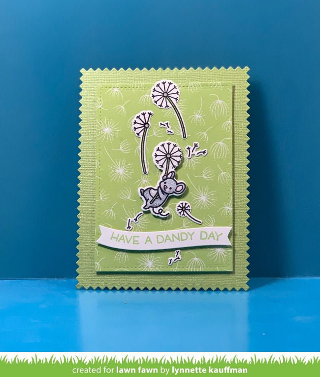 Lawn Fawn  DANDY DAY Clear Stamps 24pc Scrapbooksrus