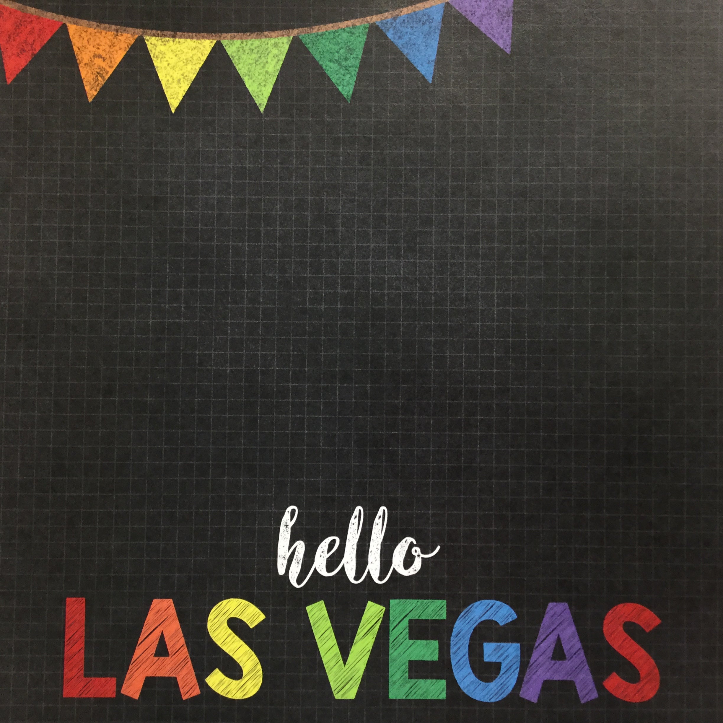 HELLO LAS VEGAS 12&quot;x12&quot; Travel Scrapbook Paper Scrapbooksrus 