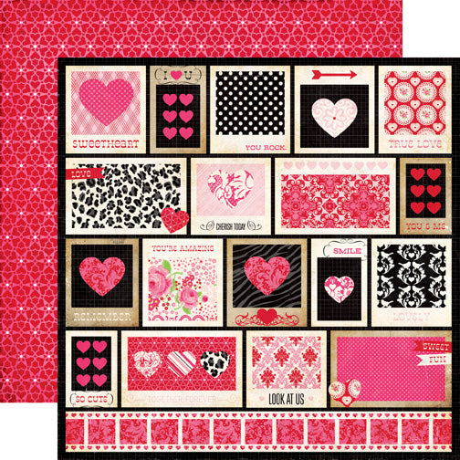 Echo Park LOVE STORY 12”x12” 13pc COLLECTION KIT Scrapbooksrus 