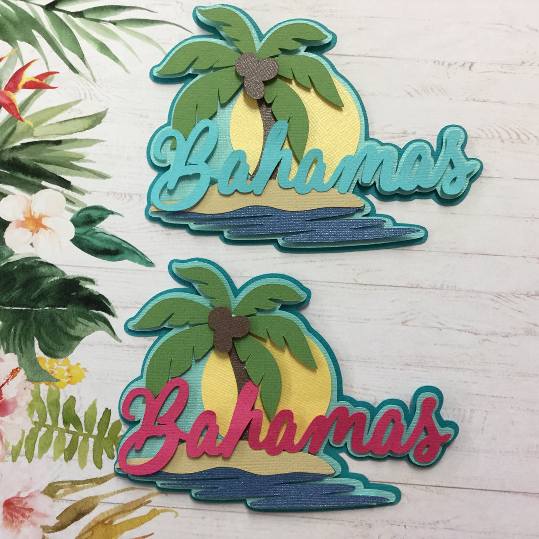 BAHAMAS Travel Scrapbook Die Cuts Scrapbooksrus 