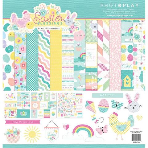 Photoplay EASTER BLESSINGS 12X12 Paper Collection Pack