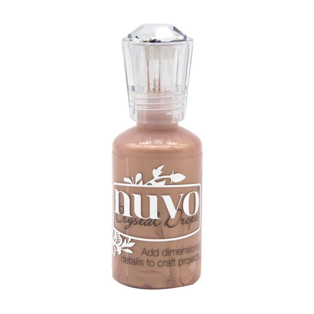 Nuvo Crystal Drops HERITAGE ROSE 3D Gloss Enamel Dots 1oz Scrapbooksrus 