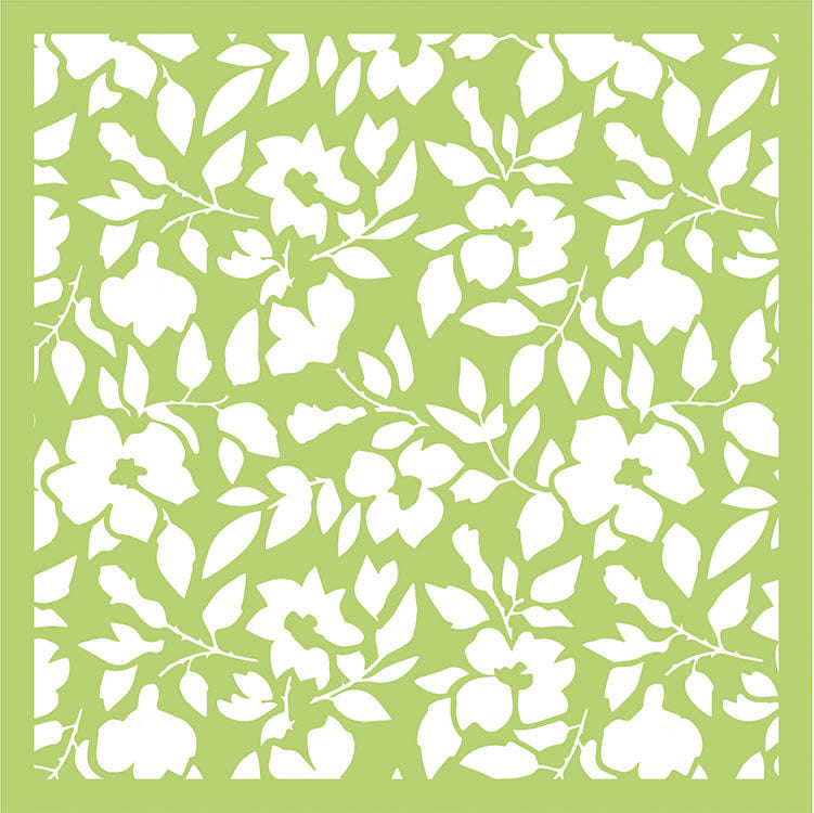 Kaisercraft Designer Template AUTUMN 6&quot;X6&quot; Stencil Scrapbooksrus 