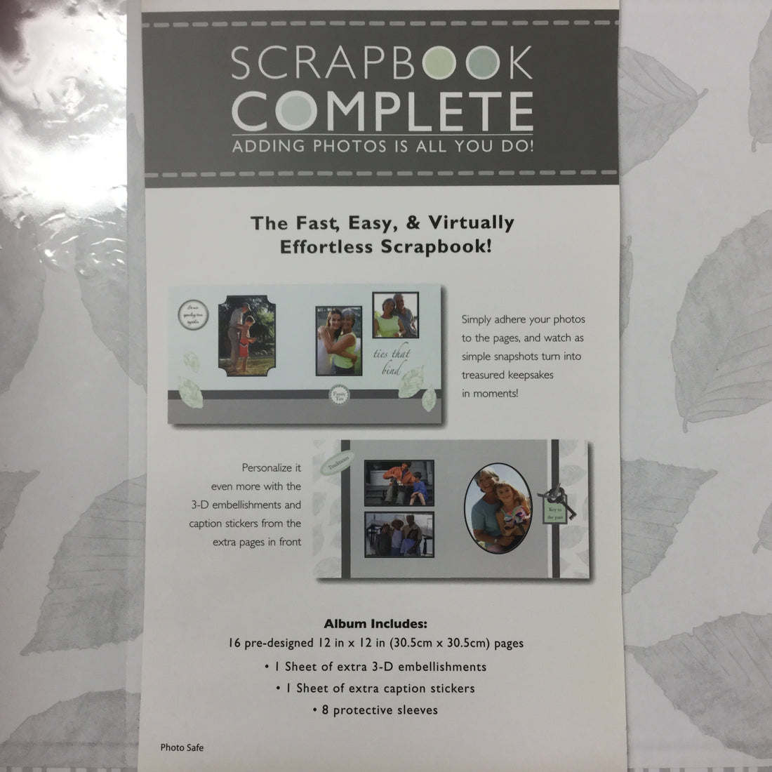 Gibson Tapestry Scrapbook FAMILY HERITAGE  12"X12" Album Scrapbooksrus