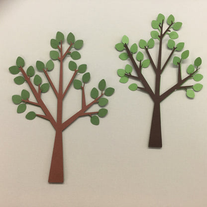 Custom BIG TREE Die Cut Diecut Cricut