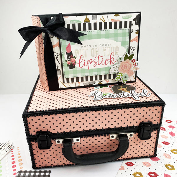 Echo Park 6"x12" SALON CHIPBOARD Phrases Sticker 34pc. Scrapbooksrus