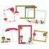 Simple Stories HOLLY DAYS Chipboard Frames 6pc. Scrapbooksrus 