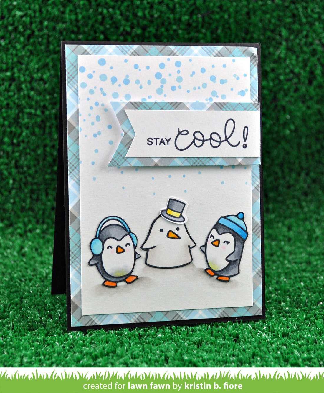 Lawn Fawn SNOW COOL Clear Stamps 25pc Scrapbooksrus
