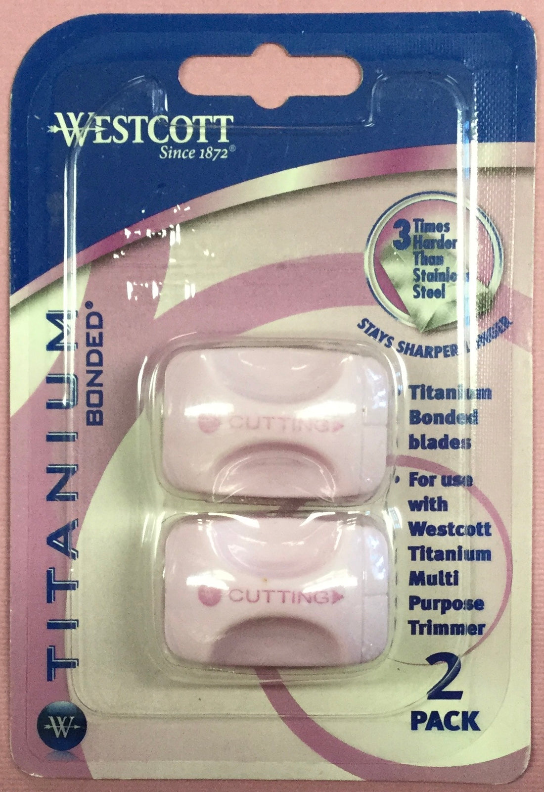 Westcott Craft Trimmer Replacement Blade VIOLET 2 pc. Scrapbooksrus 