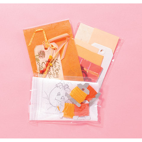 Darice Craft Designer Self Sealing Clear Bags 4.12"x6.12" 50qty Scrapbooksrus