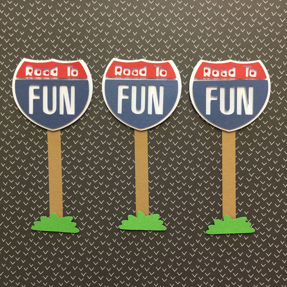 ROAD TO FUN Travel Die Cuts Scrapbooksrus
