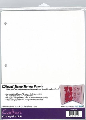 Crafter’s Companion EZ MOUNT Stamp Storage Panels Scrapbooksrus 
