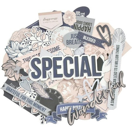 Kaisercraft BREATHE Collectables DieCuts 50pc Scrapbooksrus 