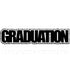 GRADUATION LAUREL LEAF DIMENSIONAL Title Laser Cuts 3"X12" 1pc Scrapbooksrus 