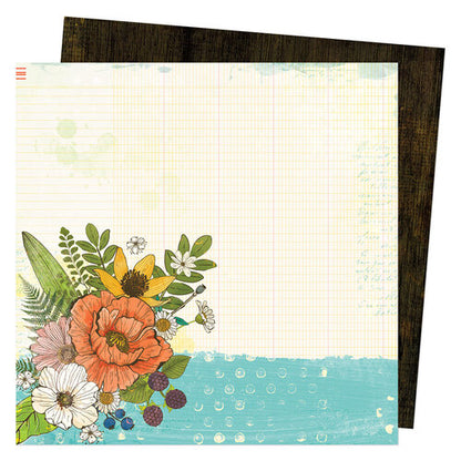 American Crafts Vicki Boutin FERNWOOD 12&quot;X12&quot; Paper Pad 24 Sheets Scrapbooksrus 