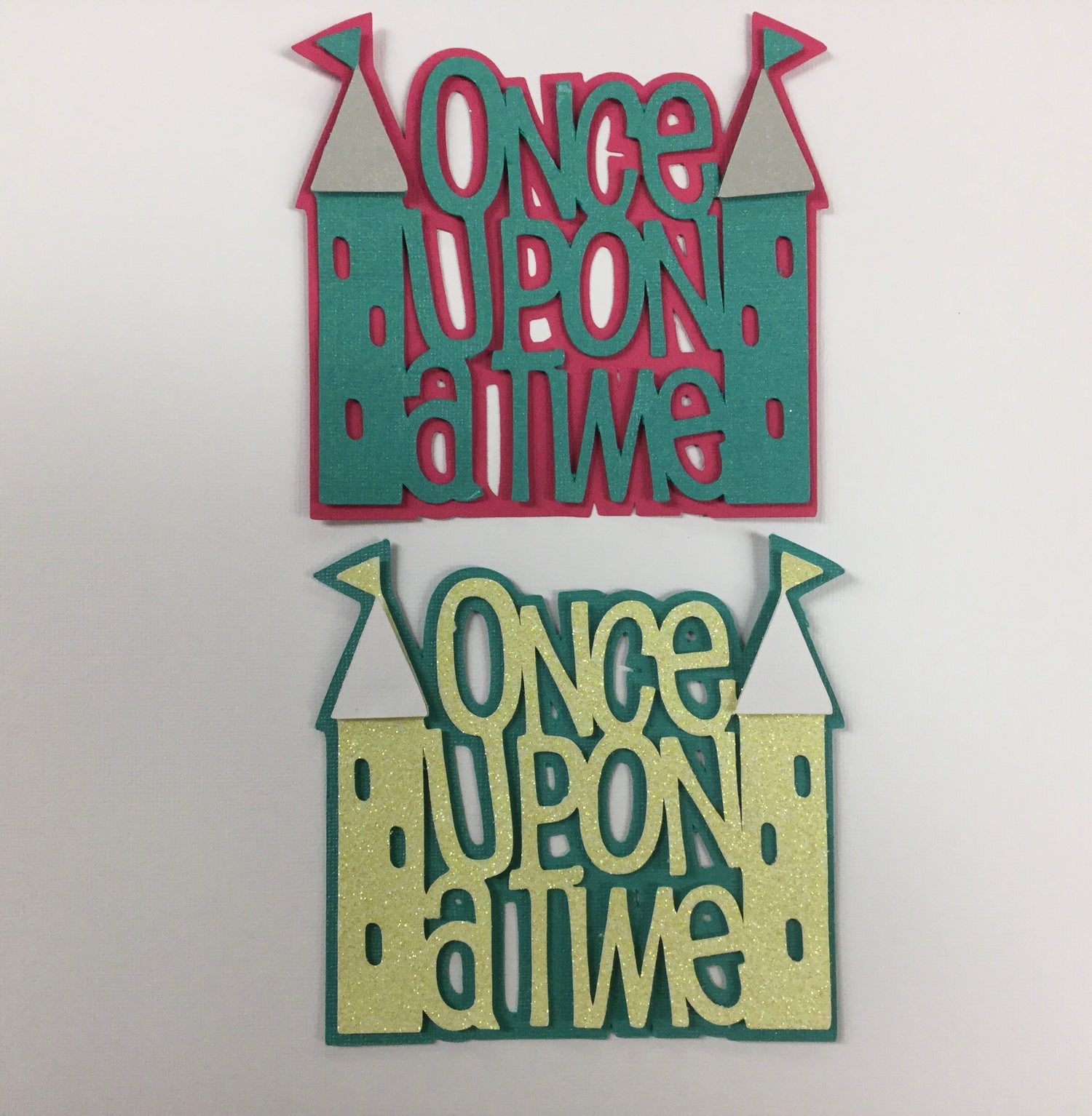 ONCE UPON A TIME Custom Scrapbook Die Cuts Scrapbooksrus 