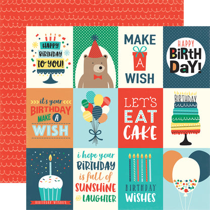 Echo Park HAPPY BIRTHDAY BOY 13pc 12”x12” Collection Kit Scrapbooksrus