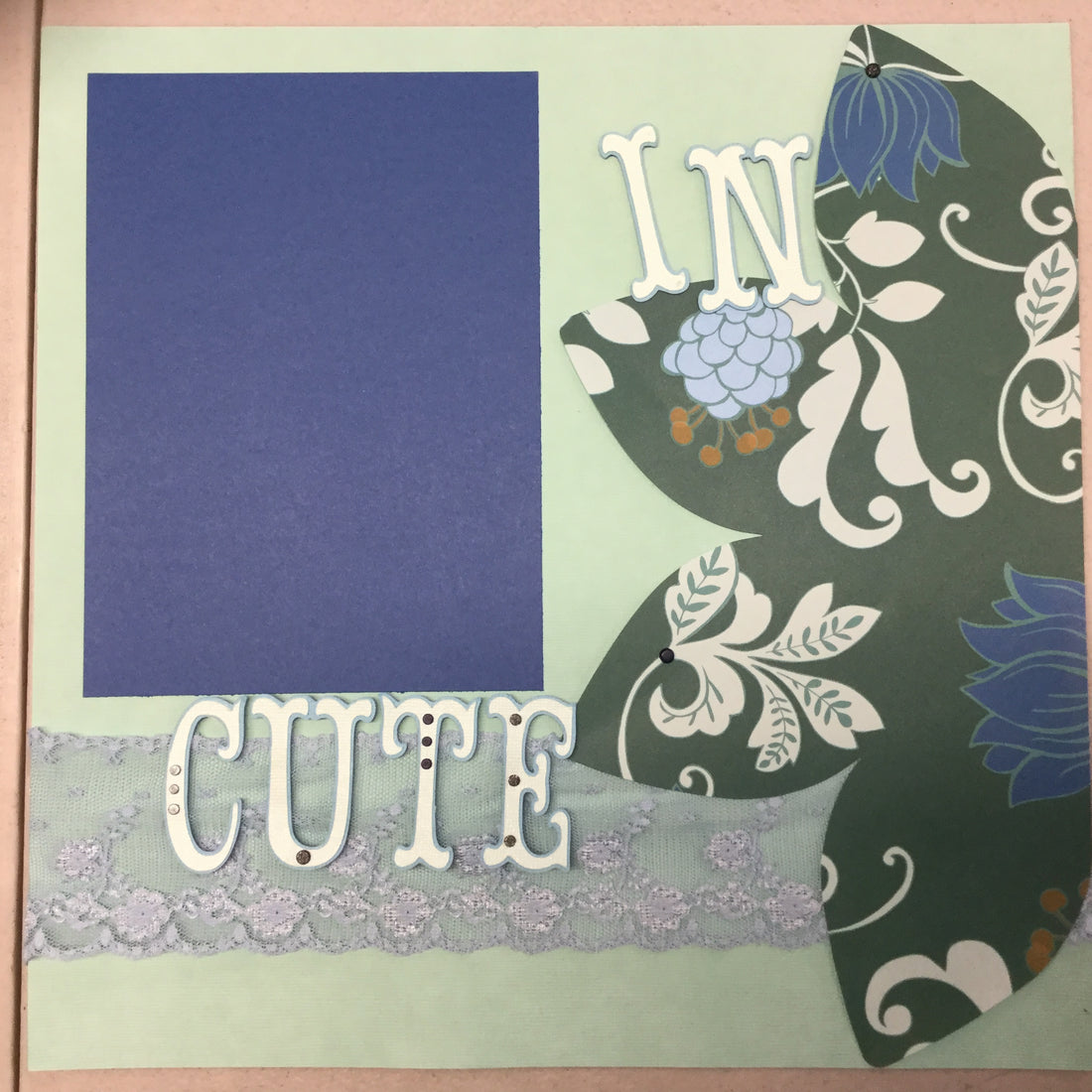 Premade Scrapbook Page Layout 12x12 @Scrapbooksrus