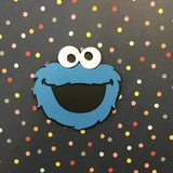 SESAME STREET Characters Die Cut Scrapbook Embellishments Cookie Monster Scrapbooksrus 