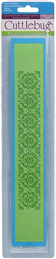 Cuttlebug SWEET CHELSEA Embossing Border 3&quot;X 12&quot; Scrapbooksrus 