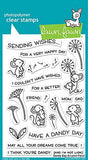 Lawn Fawn  DANDY DAY Clear Stamps 24pc Scrapbooksrus 