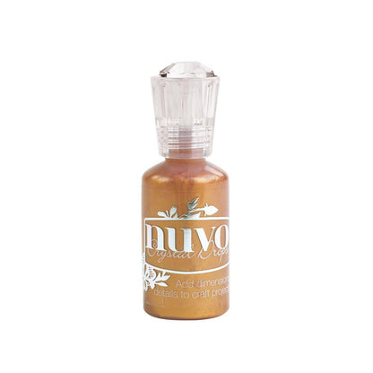 Nuvo Crystal Drops COPPER PENNY 3D Enamel Dots Gloss 1oz