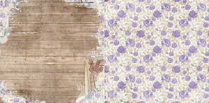 Bo Bunny Penny Emporium WOODWORKS 12&quot;X12&quot; Cardstock Paper Scrapbooksrus 