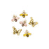 Prima Miel METAL CHARMS Embellishment 6pc Scrapbooksrus 