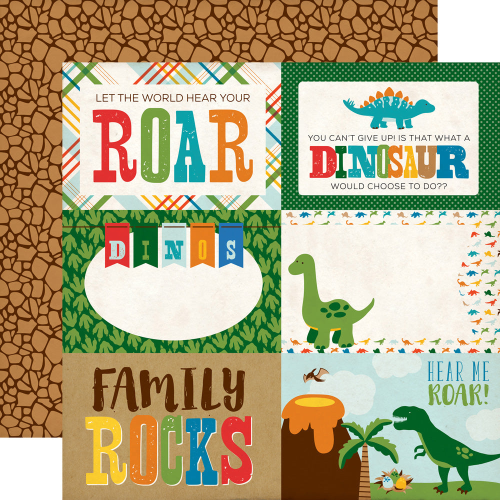 Echo Park DINO FRIENDS Scrapbook Kit