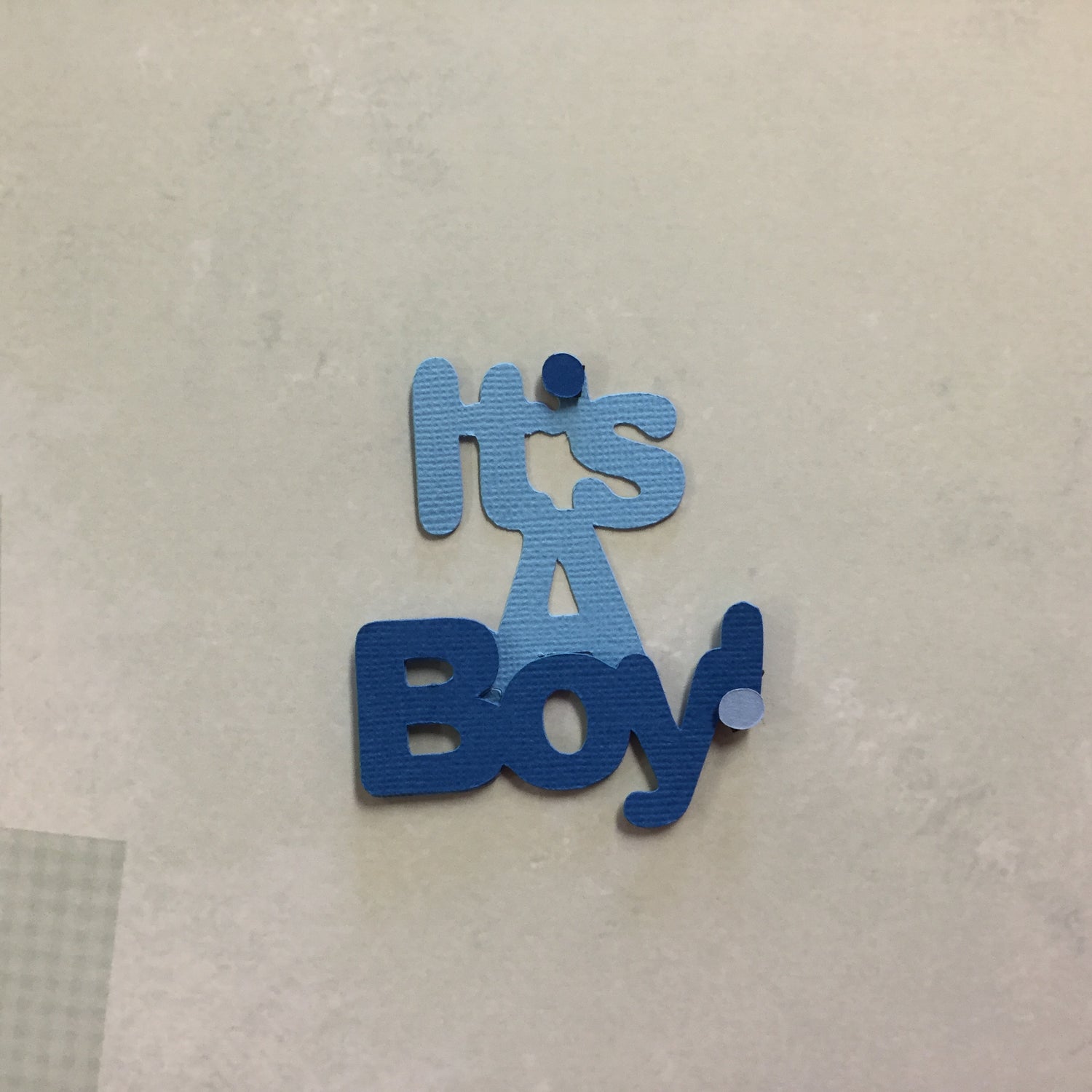 IT’S A BOY Custom Scrapbook Die Cut Embellishments Scrapbooksrus 