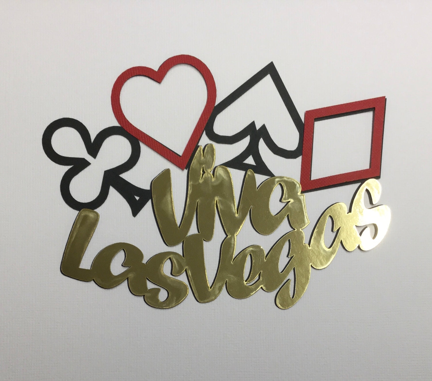 VIVA LAS VEGAS LAYERED Travel LasVegas Laser Cuts Scrapbooksrus