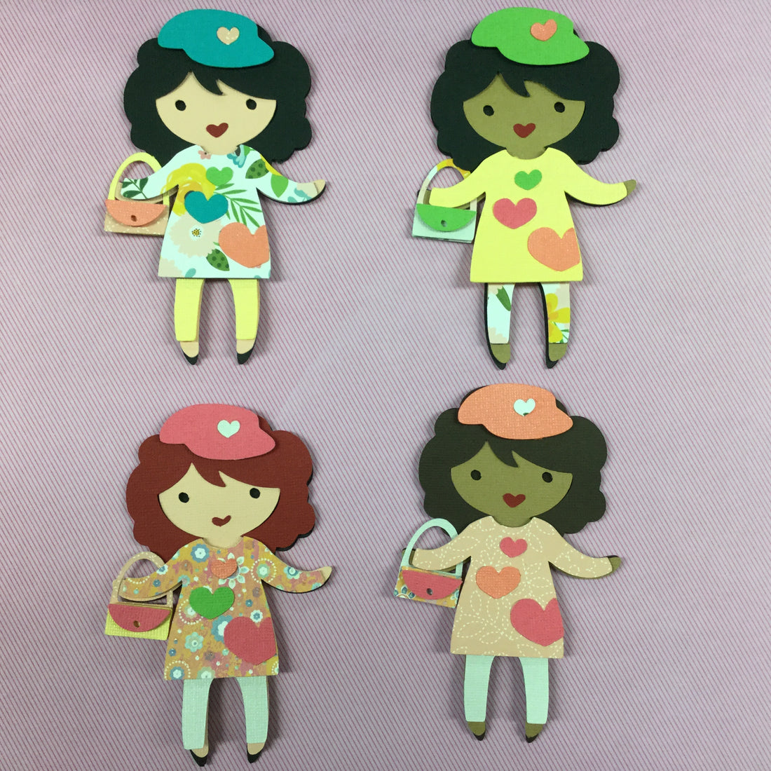 SHOPPING GIRL Custom Scrapbook Die Cuts Scrapbooksrus