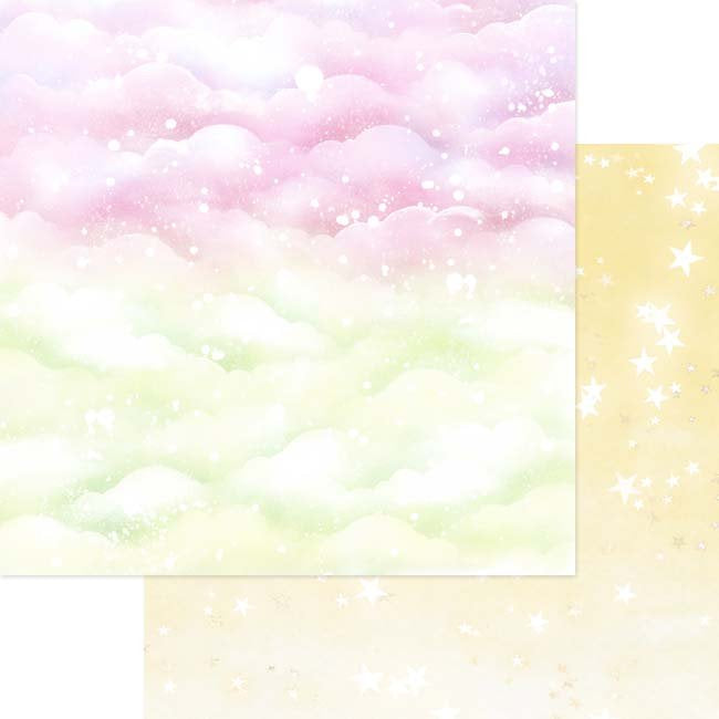 Asuka Studio SPARKLY SKY COLLECTION  12” x 12” PAPER PAD 12 Sheets Scrapbooksrus 