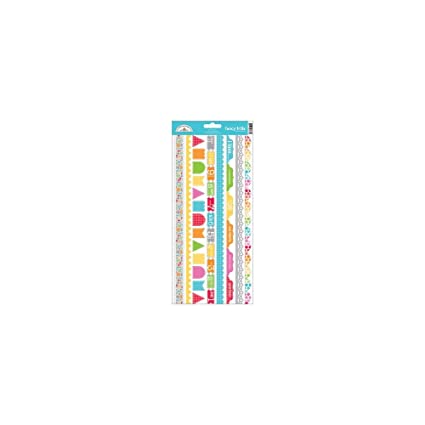 Doodlebug Take Note FANCY FRILLS Cardstock Stickers Scrapbooksrus 