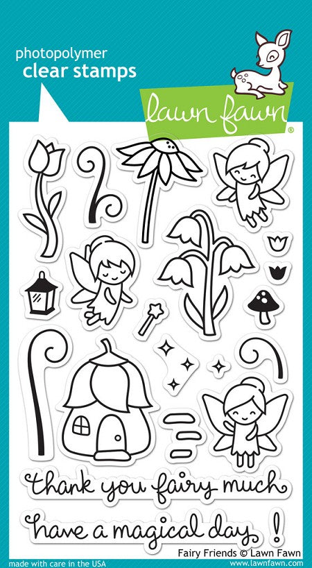 Lawn Fawn Fairy Friends Stamp @Scrapbooksrus Las Vegas